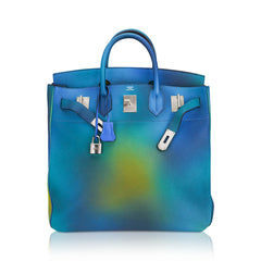 Hac Cosmos Hac 40 Bag Blue Nuit Jaune de Naples Limited Edition