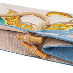 Beach Tote Bag Escale A La Plage Or H Canvas