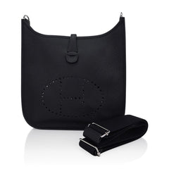 Bag Evelyne PM Black Clemence Palladium Hardware