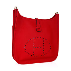 Evelyne PM Bag Rouge de Coeur Clemence Gold Hardware