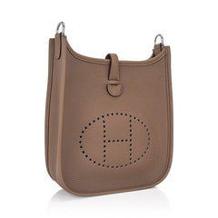 Mini Evelyne TPM Bag Beige de Weimar Amazone with Palladium Hardware
