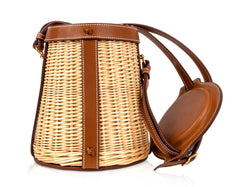 Farming Picnic Bag Osier Wicker Barenia Limited Edition S / S 2015