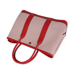 Garden Party 30 Bag Rouge Grenade Toile H Vache Hunter Palladium