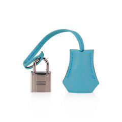 Special Order HSS Birkin 25 Bag Rose Sakura & Blue Atoll Swift Leather Palladium Hardware
