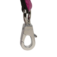 Mini Kelly 20 Bag Sellier Rose Pourpre Chevre Leather with Palladium Hardware