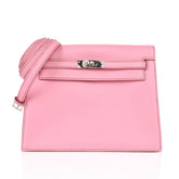 Kelly Danse Bag 5P Pink Swift Palladium