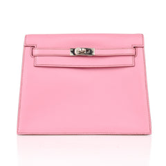Kelly Danse Bag 5P Pink Swift Palladium