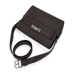 Kelly Messenger 25 Bag Ecorce Evercolor Leather with Palladium Hardware
