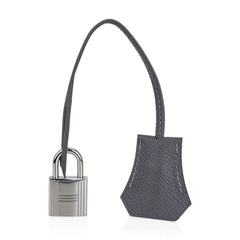Kelly Sellier 25 Bag Nata Chai & Gris Meyer Epsom Leather with Palladium Hardware