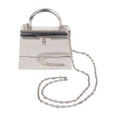 Kelly 15 Bag Sterling Silver Vintage Limited Edition Chaine D’Ancre Strap