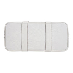 Garden Party 30 Bag Lime Toile Officier / Blanc Vache Country Leather