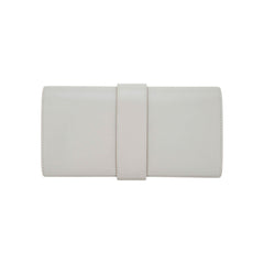 Medor 23 Clutch Bag Gris PerleTadelakt Leather with Palladium Hardware