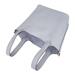 Picotin Lock 18 Bag Blue Pale Tote Gold Hardware