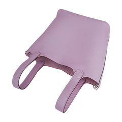 Picotin Lock 18 Mauve Sylvestre Bag Palladium Hardware