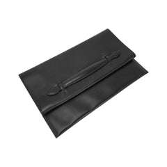 Piplat Clutch Bag Black Evercolor Leather