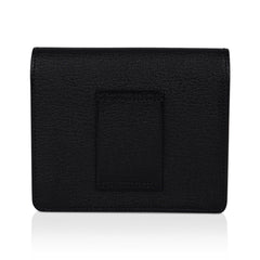 Roulis Slim Wallet Belt Bag Black Palladium Chevre