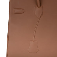 Shadow Birkin 35 Bag Limited Edition Gold Evercalf Leather New