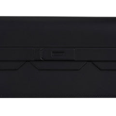 Shadow Birkin Clutch Bag Black Swift Leather