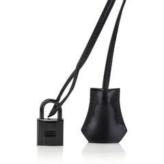 Birkin Limited Edition So Black 35 Bag Box Leather with Black Hardware