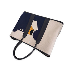 Garden Party 49 Voyage Bag Teddy H Motif H Plume Canvas