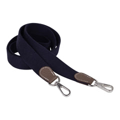 Mini Evelyne TPM Bag Etoupe Navy Strap Clemence Leather with Palladium Hardware