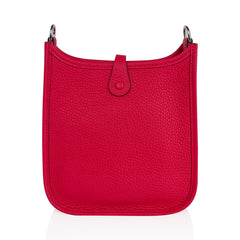 Mini Evelyne III TPM Bag Framboise Flipperball Strap with Palladium Hardware
