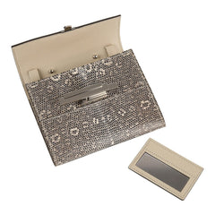 Cinhetic To Go Wallet Ombre Lizard Clutch Shoulder Bag