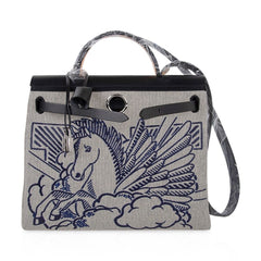 Herbag Zip Pegase Pop PM 31 Toile / Vache Hunter Leather Special Edition