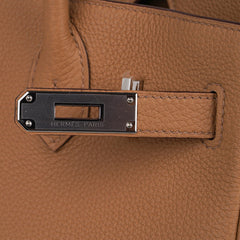 Birkin 30 Bag Biscuit Togo Leather with Palladium Hardware