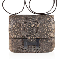 Limited Edition Mini Constance 18 Desert Lizard Palladium Hardware