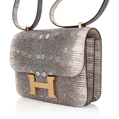 Constance Bag 18 Ombre Lizard Gold Hardware New w/ Box