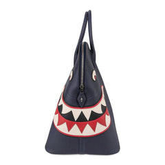 Limited Edition Bolide 40 Bag Runway Shark Monster Blue Indigo