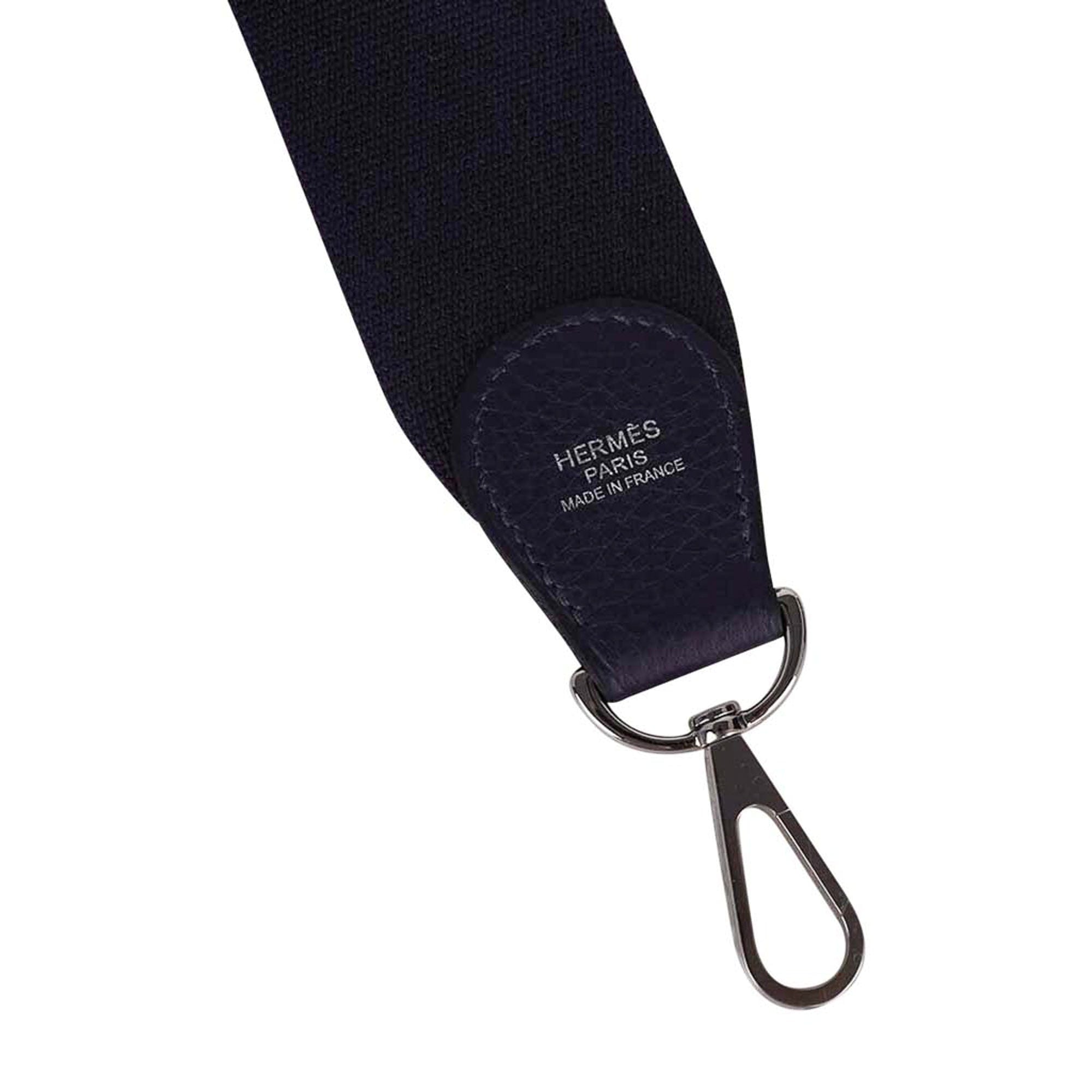 Evelyne PM Bag Bleu Nuit Clemence Palladium Hardware