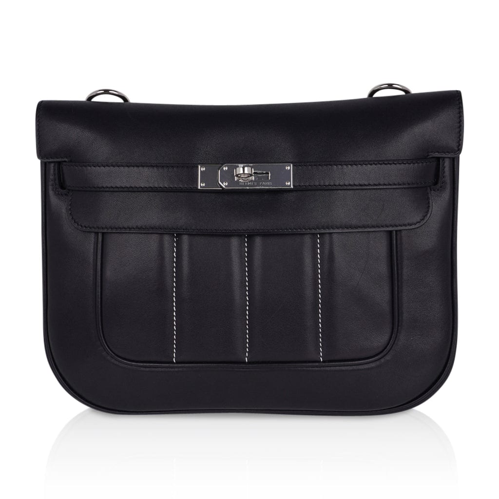 Berline 28 Bag Black Crossbody Palladium Hardware
