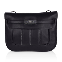 Berline 28 Bag Black Crossbody Palladium Hardware