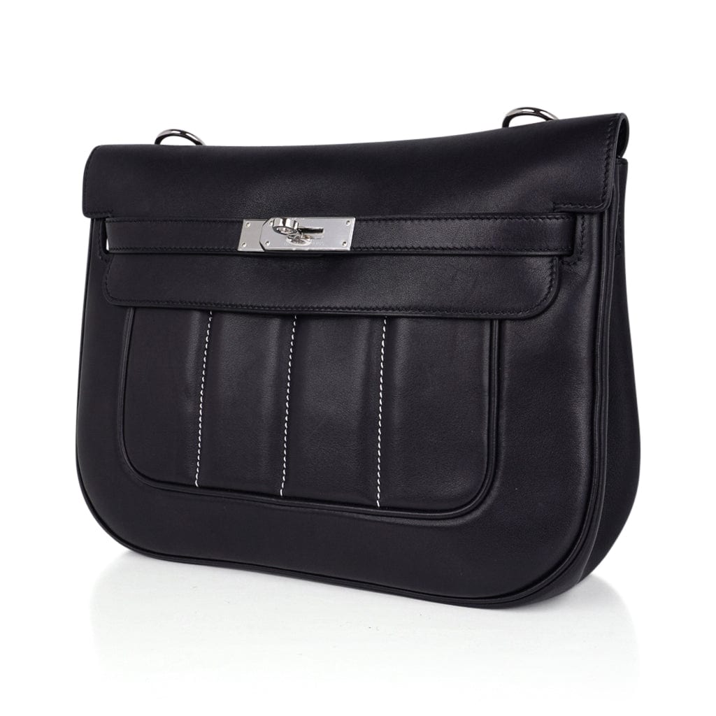 Berline 28 Bag Black Crossbody Palladium Hardware