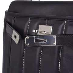 Berline 28 Bag Black Crossbody Palladium Hardware