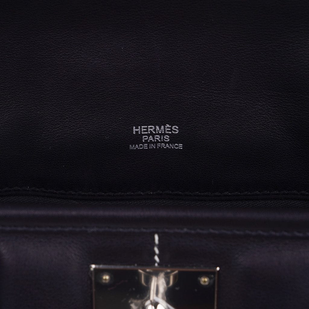 Berline 28 Bag Black Crossbody Palladium Hardware