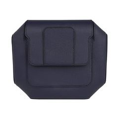 Limited Edition Octogone Pochette Clutch Bag Blue Indigo Epsom Leather