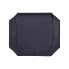 Limited Edition Octogone Pochette Clutch Bag Blue Indigo Epsom Leather