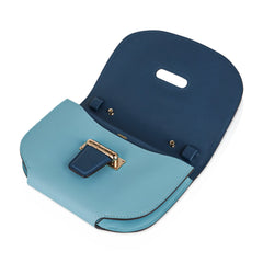 Convoyeur Mini Blue Atoll / Blue Colvert Swift Gold Hardware New