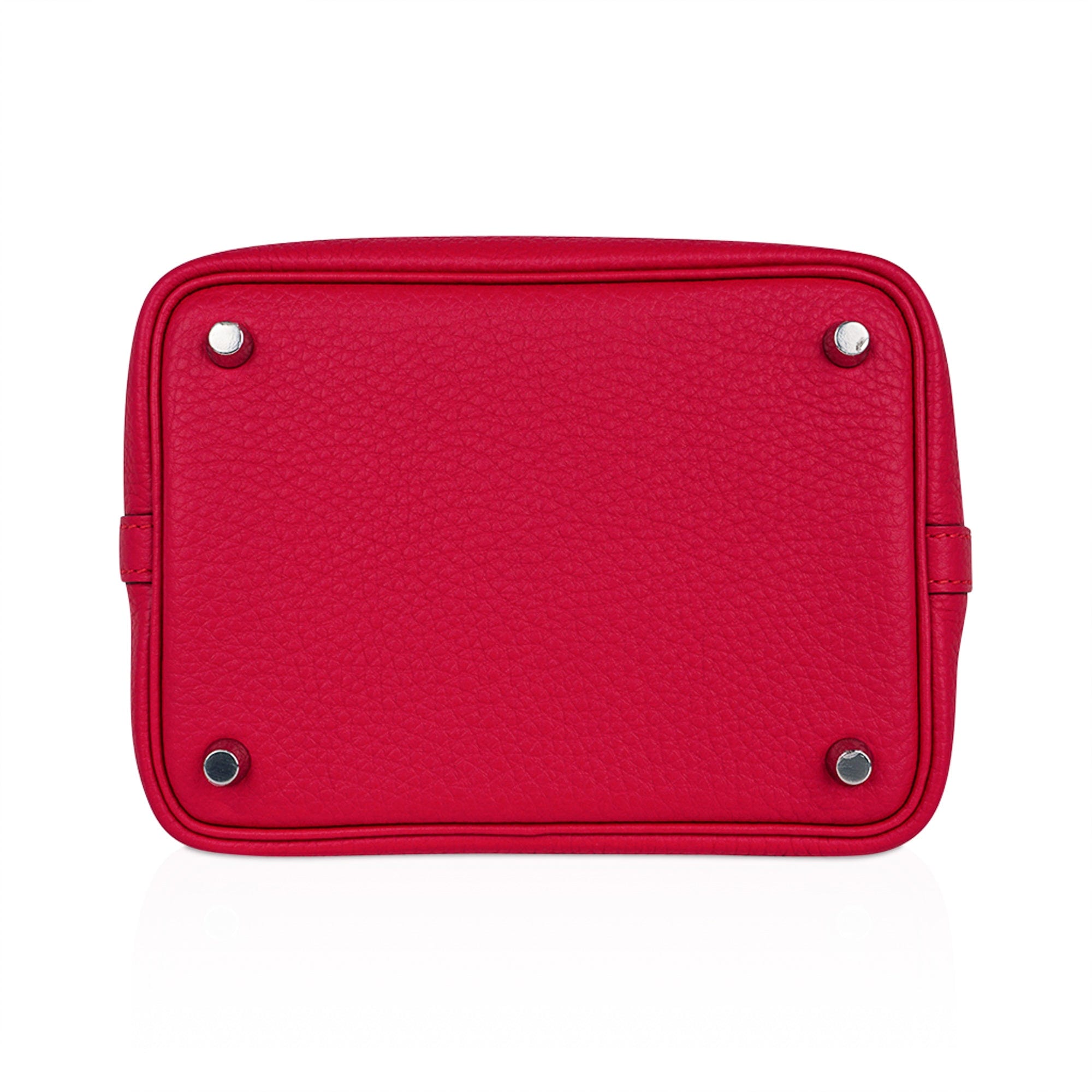 Picotin Eclat Lock 18 Bag Framboise / Rouge Sellier Tote Bag