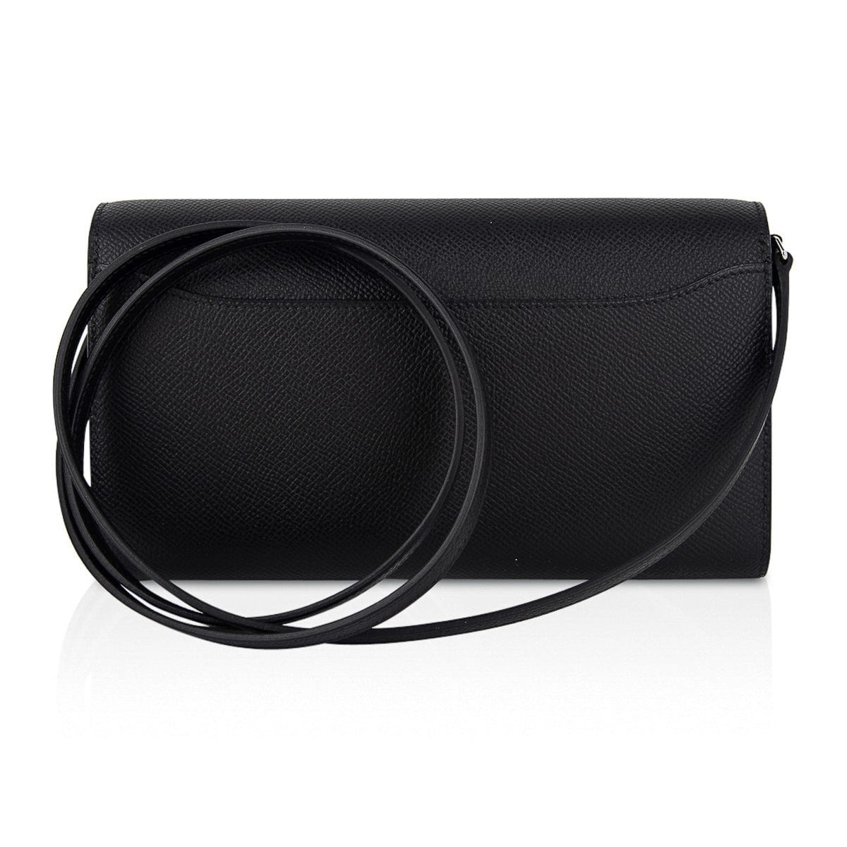 Constance Long To Go Wallet Black Epsom with Palladium Hardware