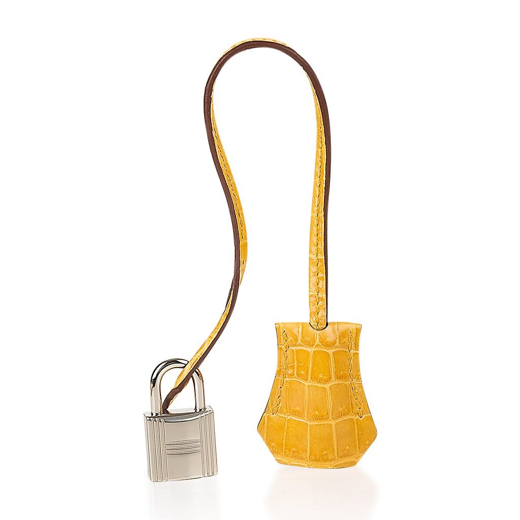 Birkin Touch 30 Bag Jaune Ambre  Crocodile / Togo Limited Edition
