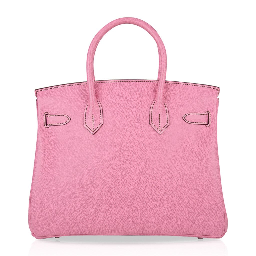 Birkin 30 Bag 5P Pink Epsom Palladium Hardware