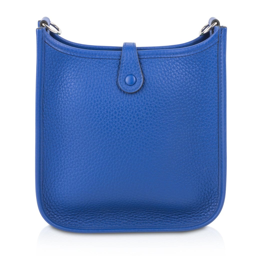 Evelyne TPM Bag Electric Blue Clemence Palladium