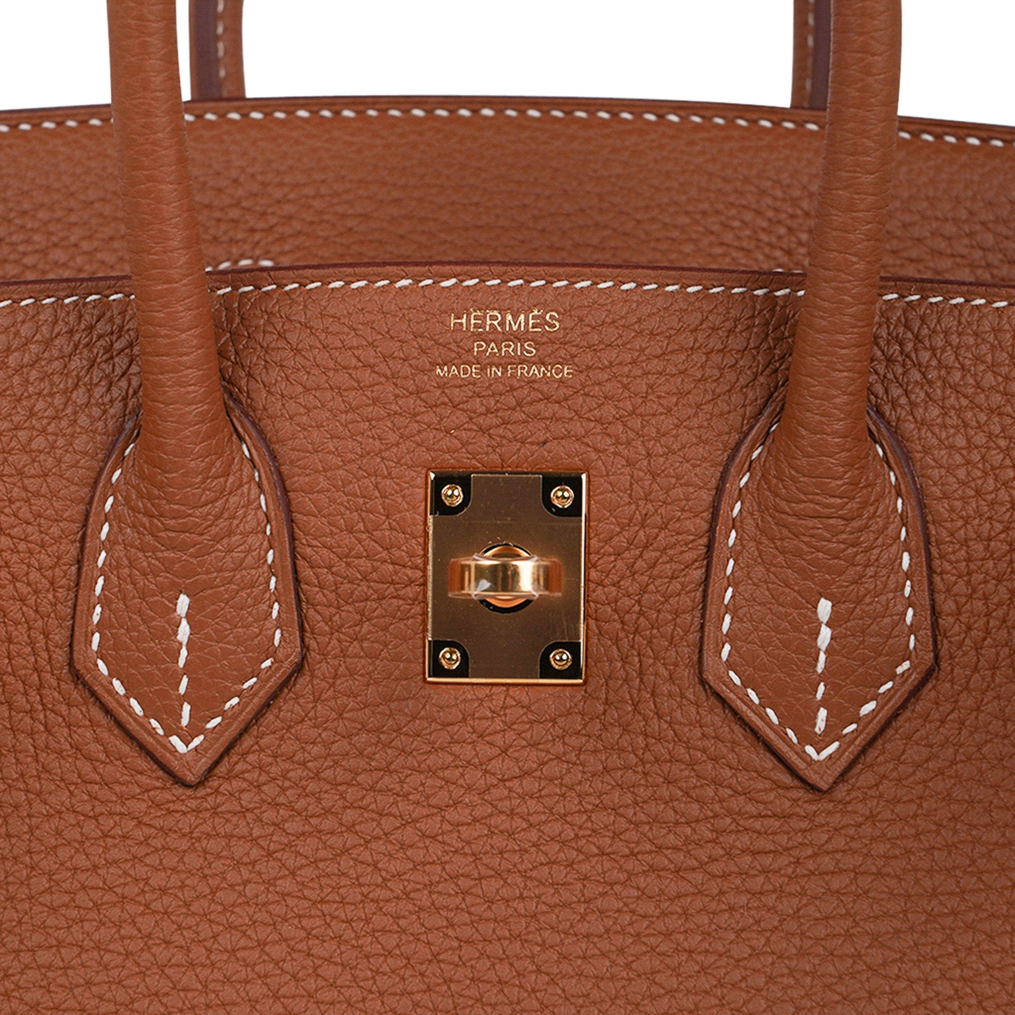 Birkin 25 Bag Gold Togo Leather with Gold Hardware