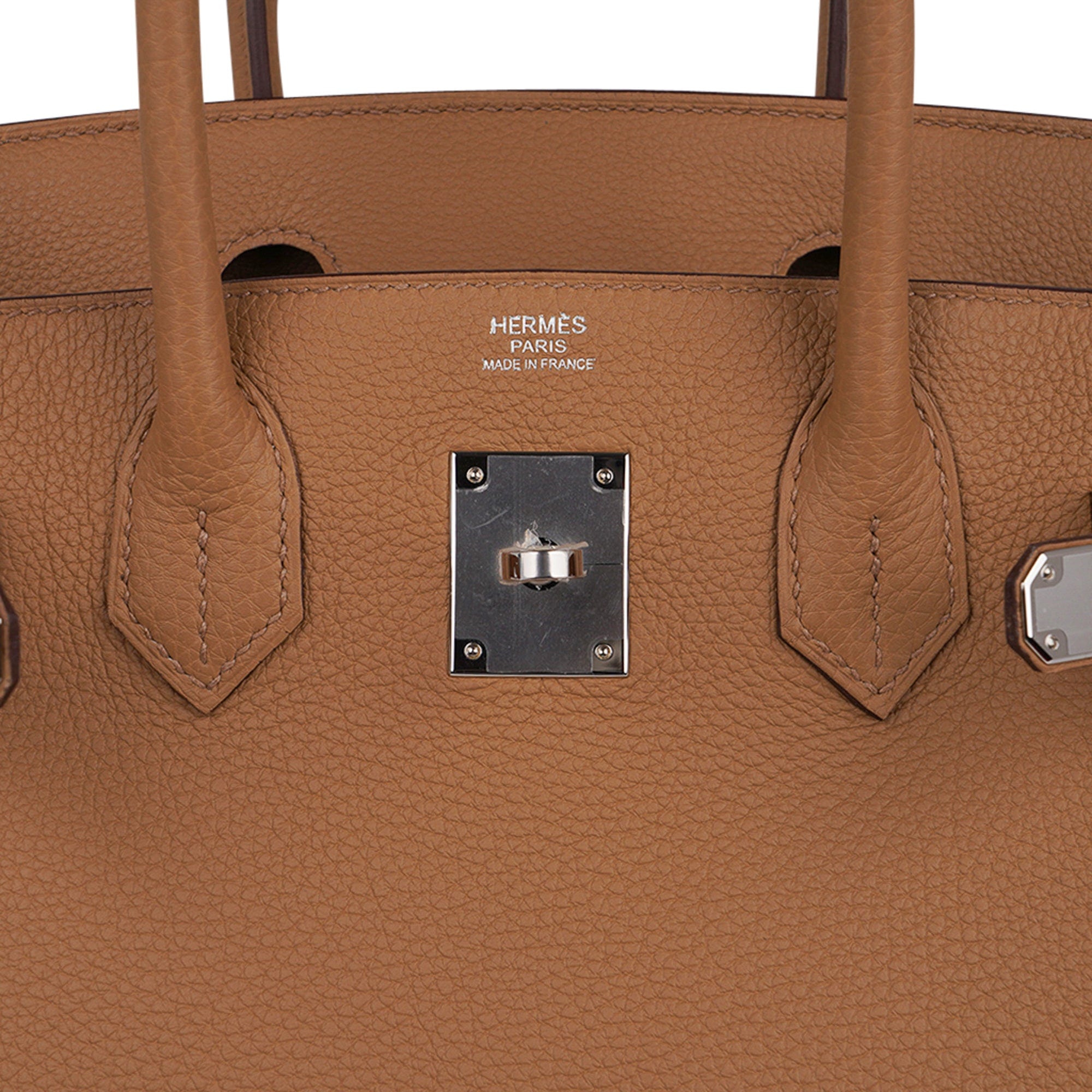Birkin 30 Bag Biscuit Togo Leather with Palladium Hardware
