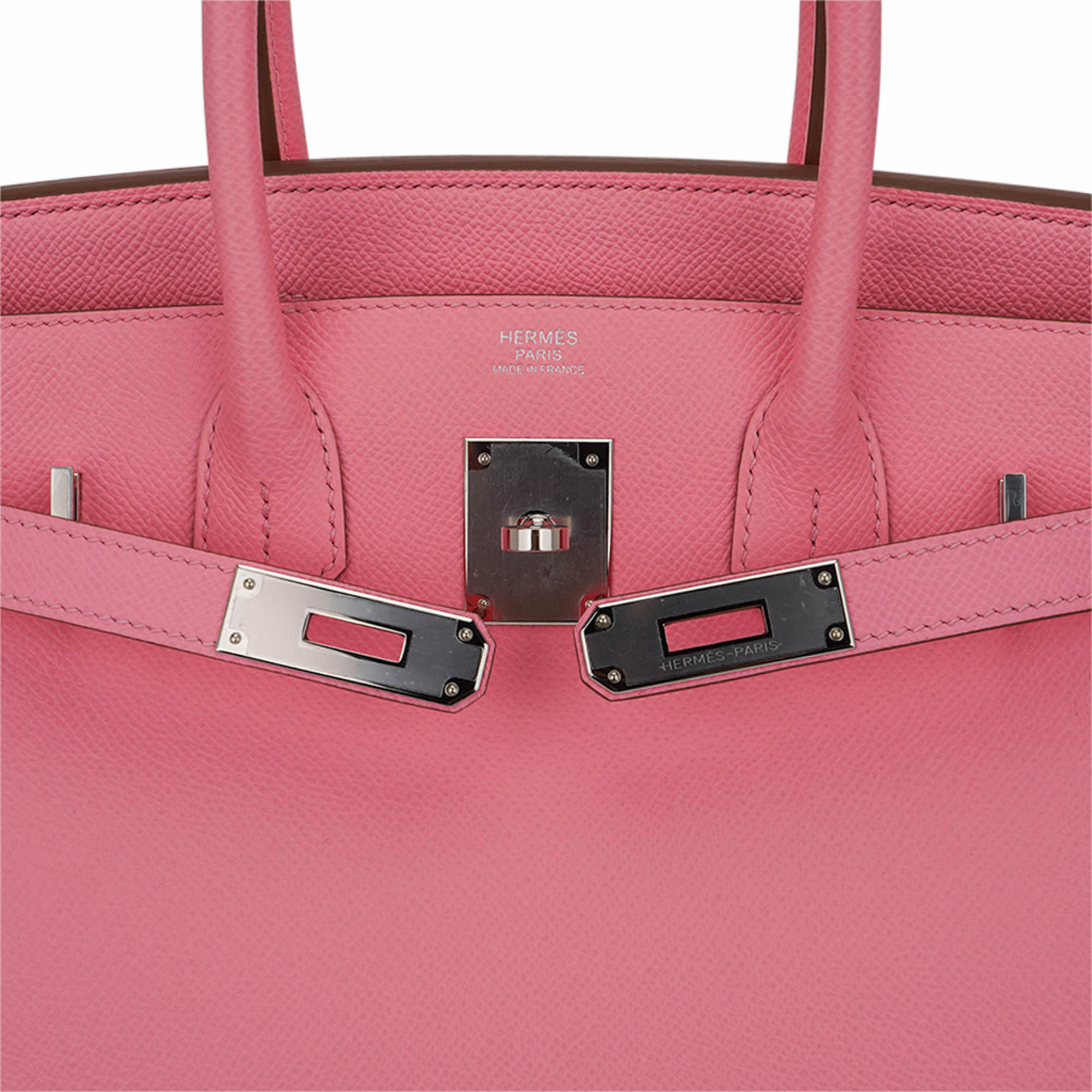 Birkin 30 Bag Rose Confetti Epsom Leather with Palladium Hardware