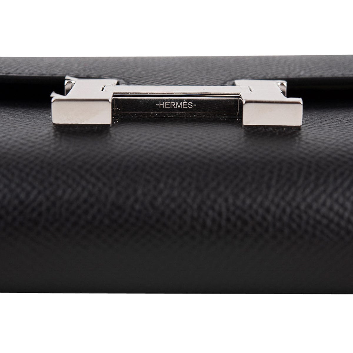 Constance Long To Go Wallet Black Epsom with Palladium Hardware